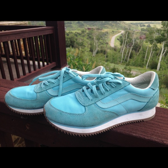 Vans Shoes - Vans, old school, teal team shoes⚡️